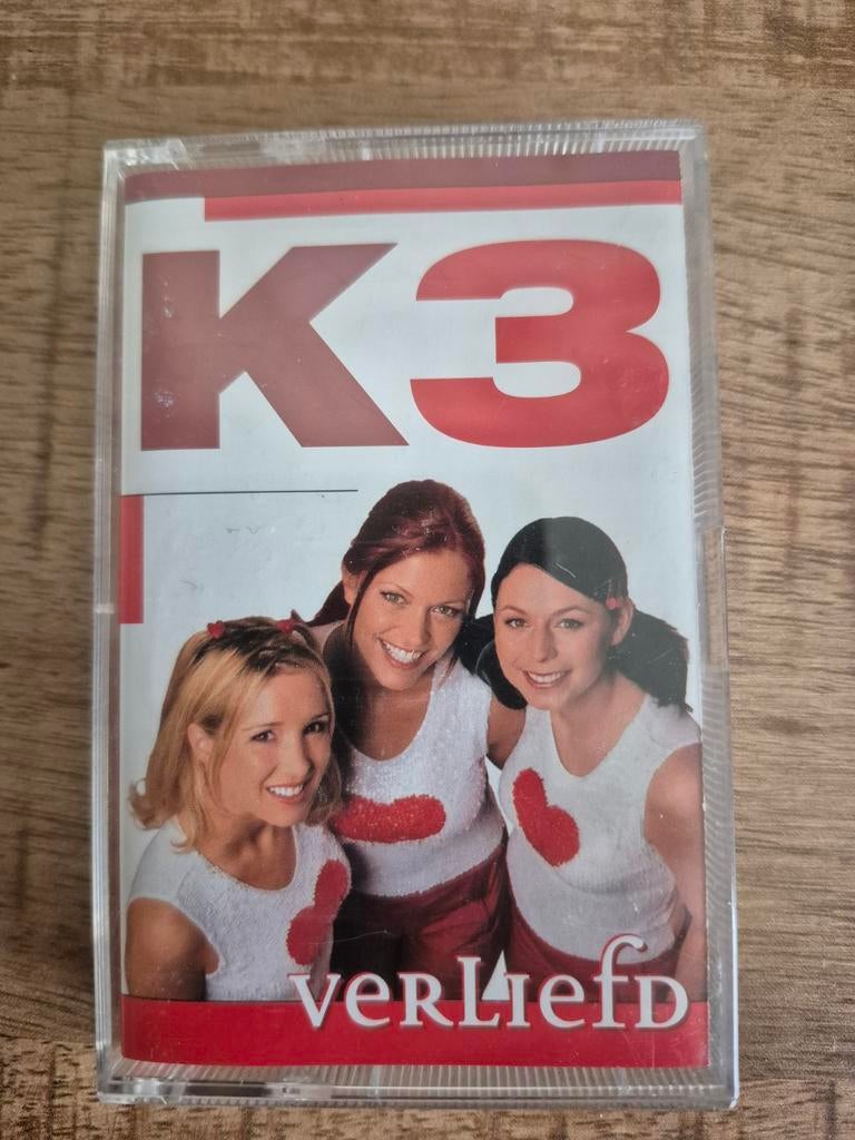 Muziekcassette "Verliefd" uit 2002 van K3 originals, Ophalen of Verzenden, Zo goed als nieuw
