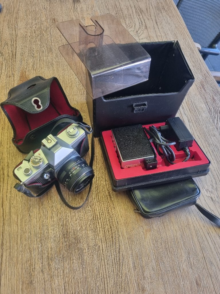 Praktica MTL3 Spiegelreflexcamera met Pentacon lens, Ophalen of Verzenden, Gebruikt, Spiegelreflex, Overige Merken