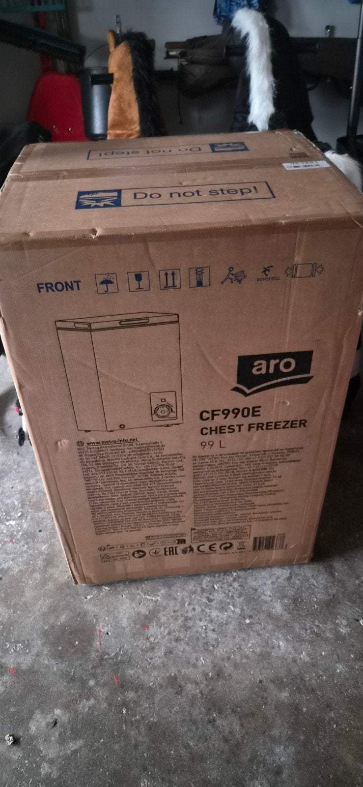 Nieuwe ARO CF990E Kistvriezer - 99 Liter, Witgoed en Apparatuur, Met aparte vriezer, Nieuw, Ophalen of Verzenden, Minder dan 85 cm