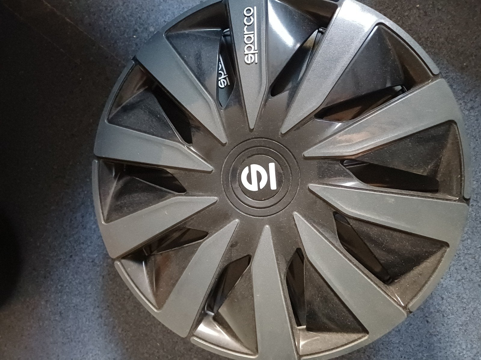 sparco wieldoppen 15 inch ( 4 stuks), Ophalen, Zo goed als nieuw