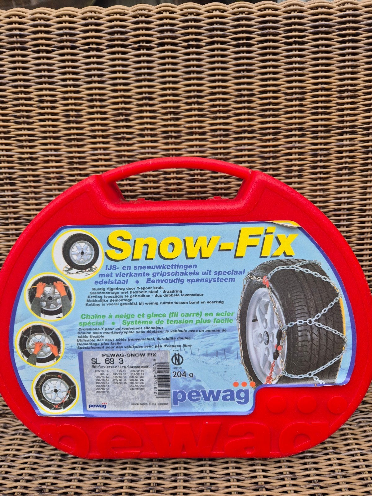 Twee sets nieuwe sneeuwkettingen (König en Pewag), Auto diversen, Ophalen of Verzenden, Nieuw