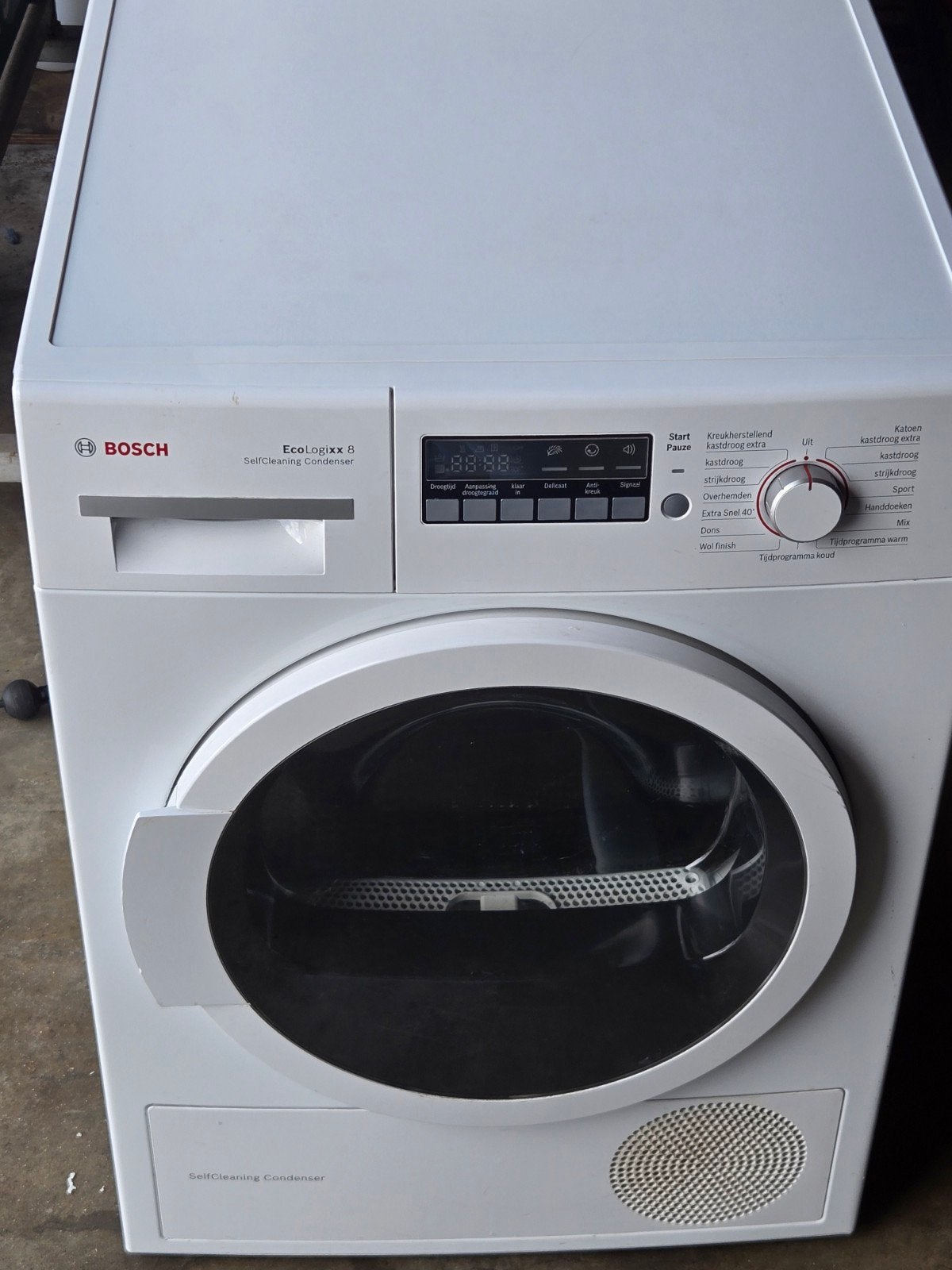 warmtepomp droger Bosch  8 AutoClean, Witgoed en Apparatuur, 6 tot 8 kg, Ophalen, Overige typen, Minder dan 85 cm