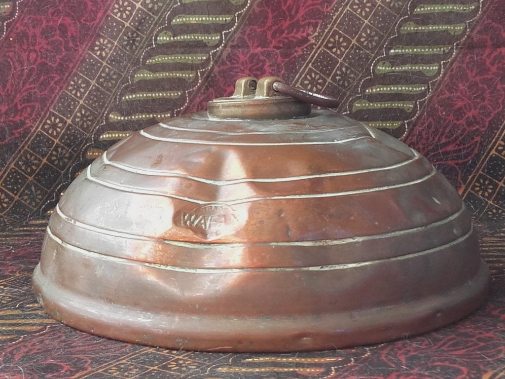 Antieke koperen kruik uit Engeland 21,2 cm. uit 1900., Ophalen of Verzenden, Koper
