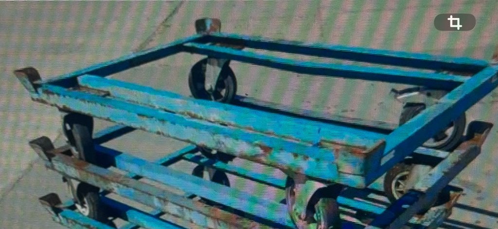 IBC onderwagen, Doe-het-zelf en Verbouw, Transportwagens, 100 liter of meer, Ophalen, Gebruikt, Transportkar