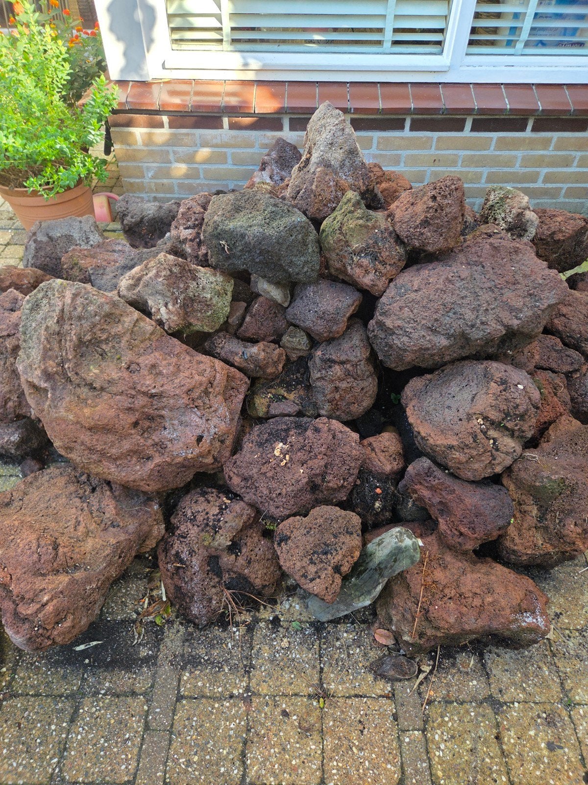 Lava stenen/ rotsen, Ophalen, Bruin, Overige typen