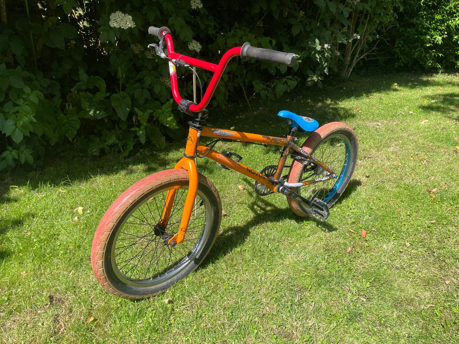Odyssey BMX stuntbike Crossfiets., Fietsen en Brommers, Ophalen, Gebruikt, Staal, Velgrem