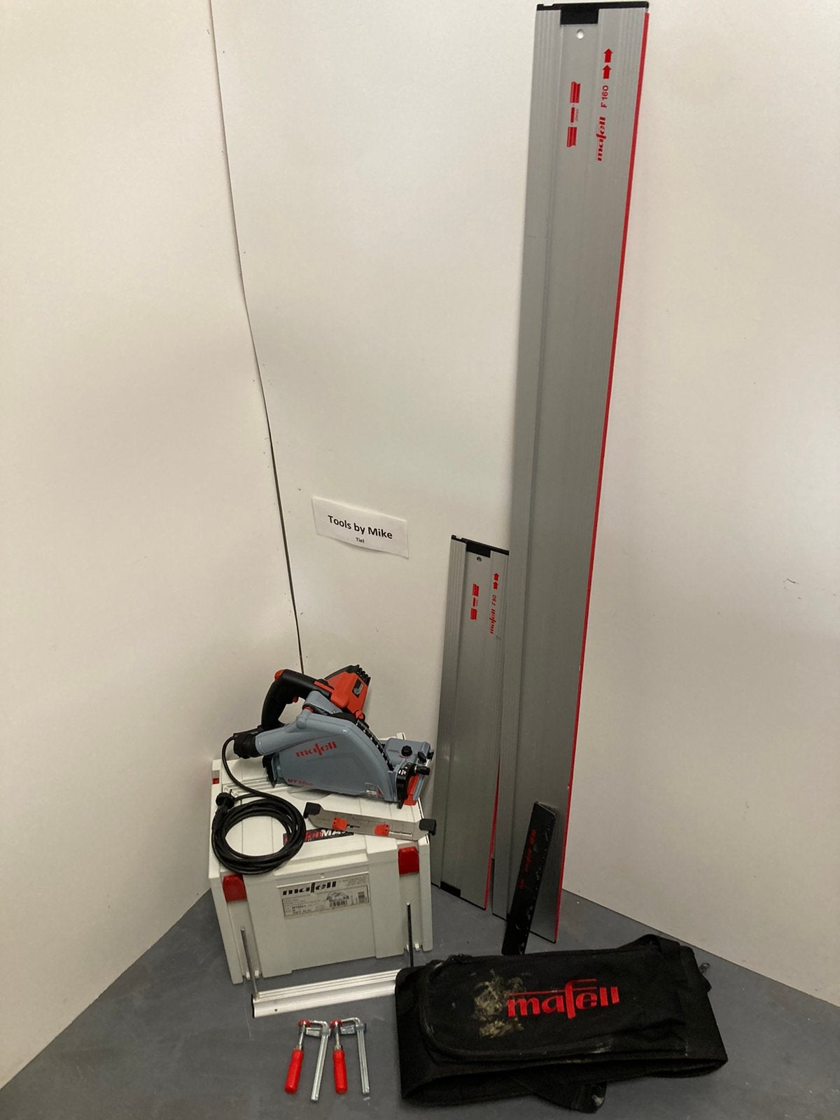 Mafell mt55cc invalzaag set, Ophalen, Invalzaag, Zo goed als nieuw, 30 tot 70 mm