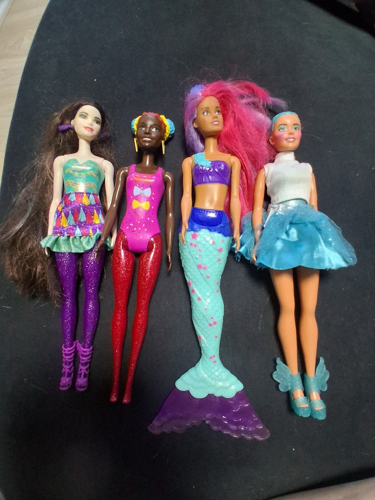 4 Barbies - Diverse Poppen Collectie, Ophalen of Verzenden, Gebruikt, Barbie