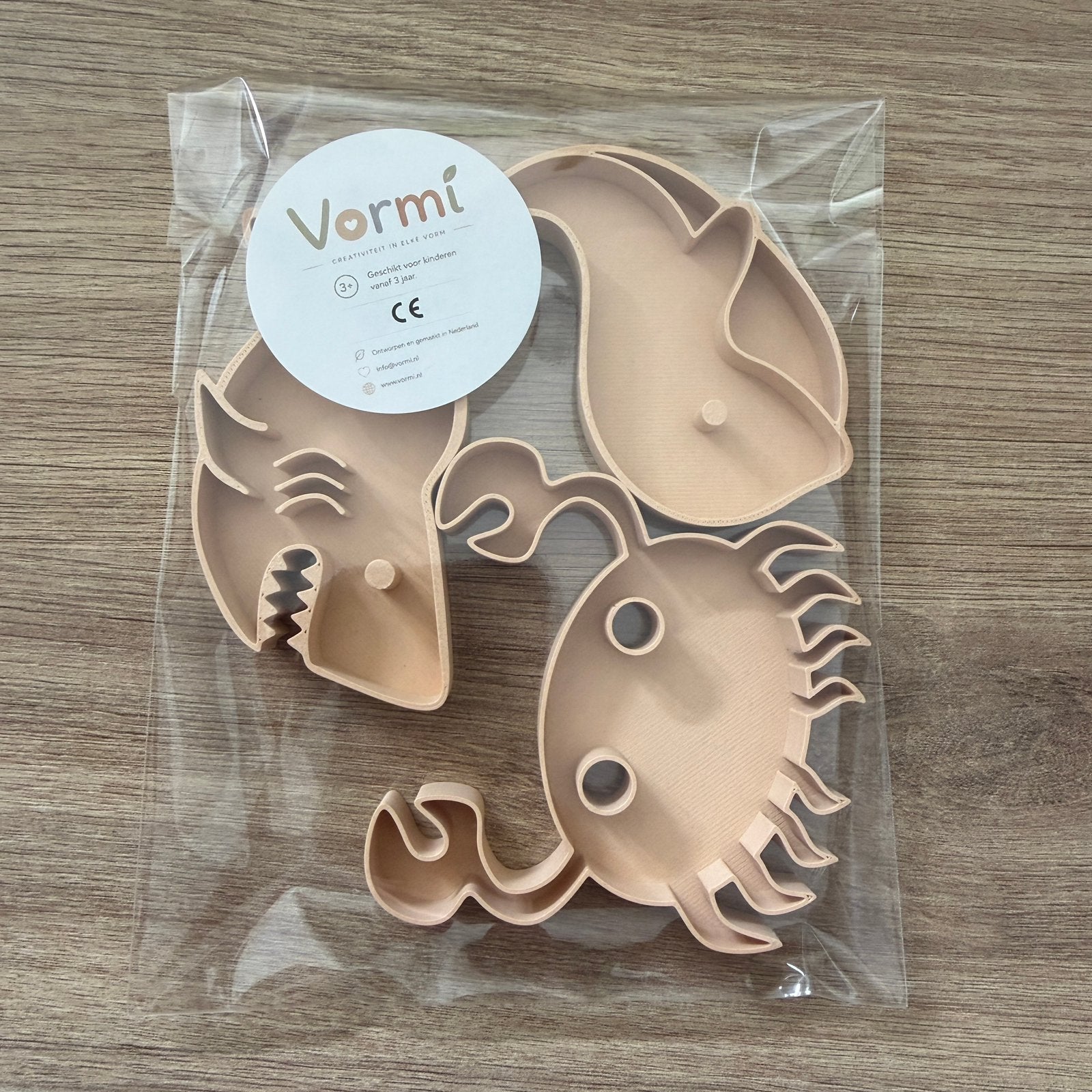 Zeedieren vulvormen set, Kinderen en Baby's, Verzenden, Nieuw