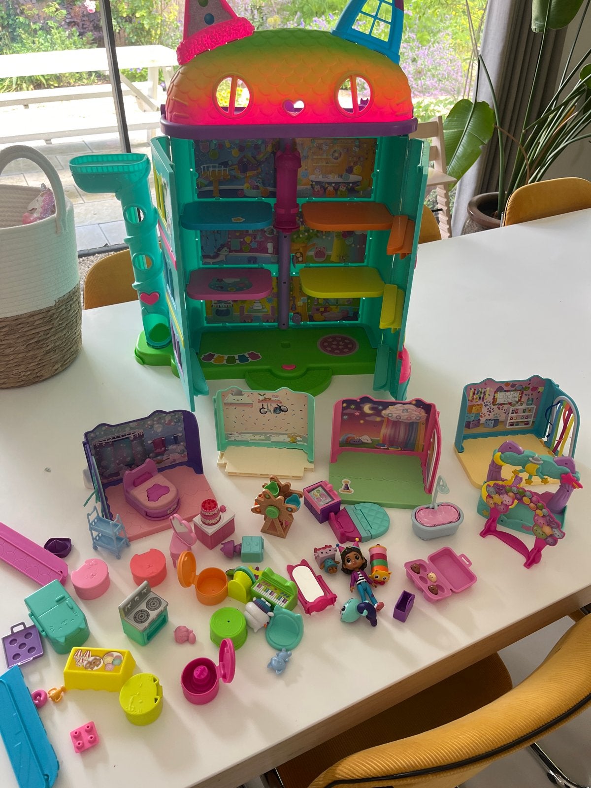 Gabby's Poppenhuis met Uitgebreide Toebehoren, Ophalen of Verzenden, Zo goed als nieuw, Overige typen