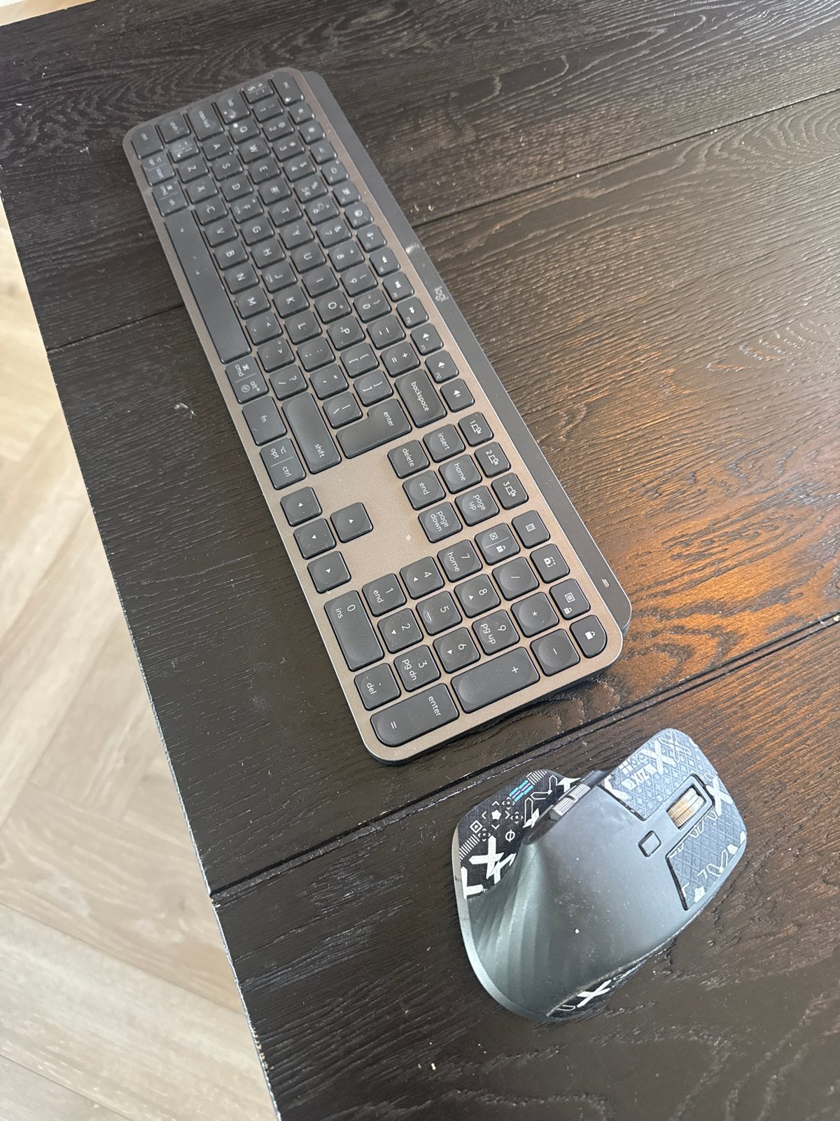 Logitech MX Keys & MX Master 3 Combo, Rechtshandig, Muis, Ergonomisch, Ophalen of Verzenden