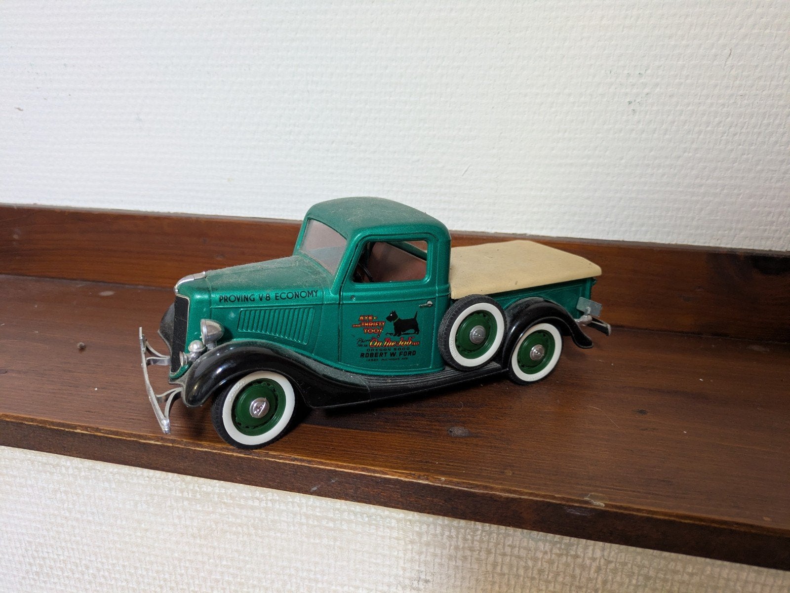 Vintage Ford V8 Economy Pick-up Truck Model, Ophalen of Verzenden, Gebruikt