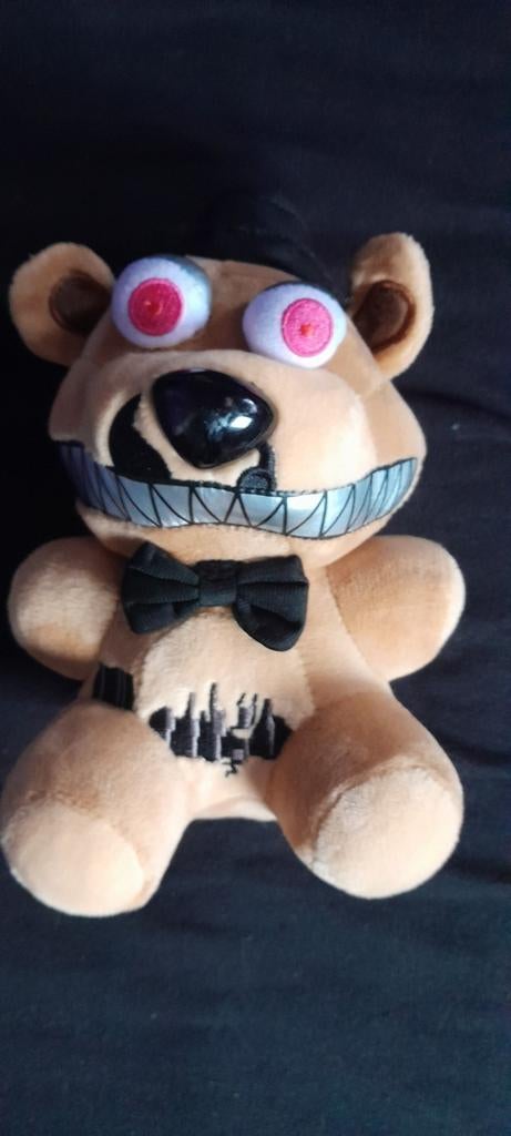 Five nights at freddy's nightmare freddy knuffel, Ophalen of Verzenden, Zo goed als nieuw