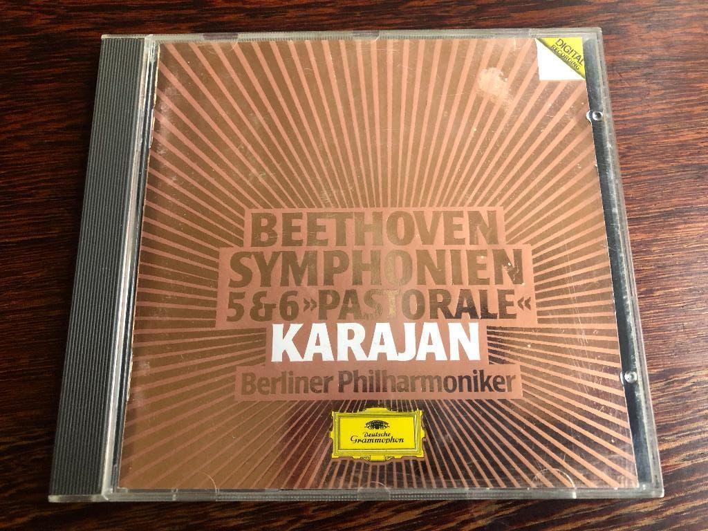 xx* Beethoven - Symphonien Nos. 5 & 6 / Karajan Berliner Phi, Ophalen of Verzenden, Classicisme, Zo goed als nieuw, Orkest of Ballet