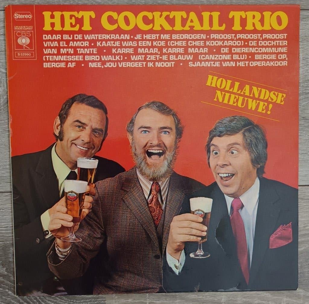 Cocktail Trio  (LP), LP, Fotohoes, Ophalen of Verzenden, Zo goed als nieuw