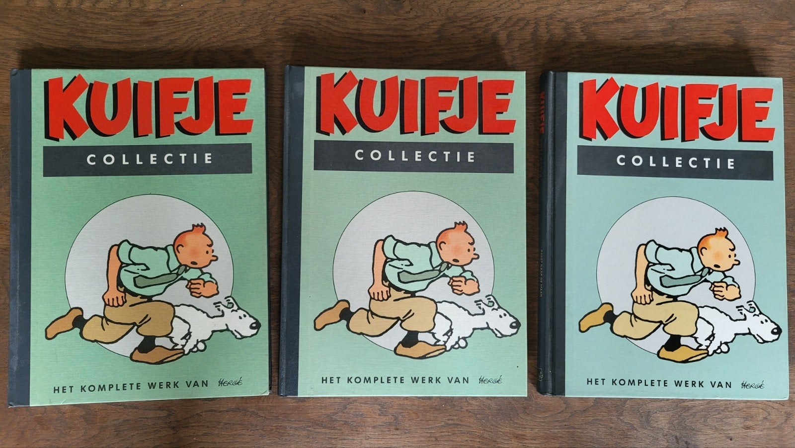 3 delen uit Kuifje Collectie - Het complete werk van Hergé, Meerdere stripboeken, Ophalen of Verzenden, Zo goed als nieuw, Hergé
