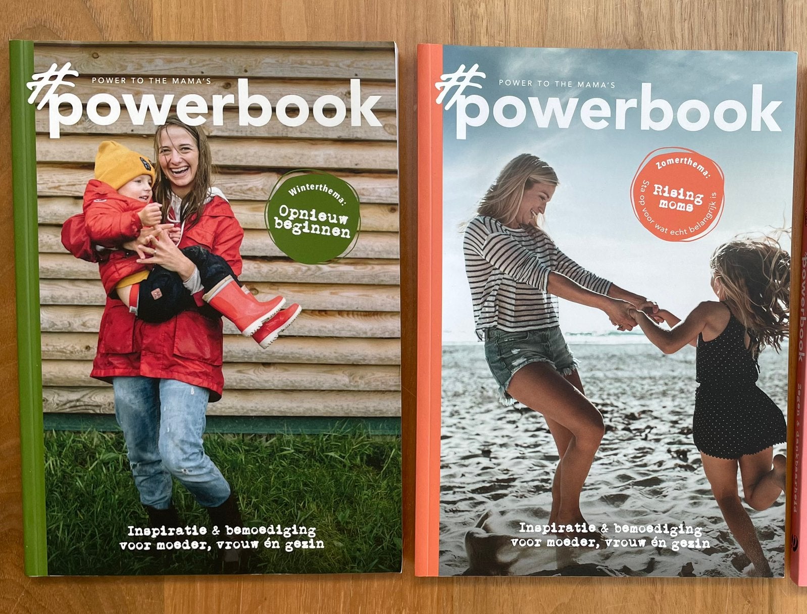 2x Powerbook (Power to the mama’s), Boeken, Ophalen of Verzenden, Zo goed als nieuw, Zwangerschap en Bevalling