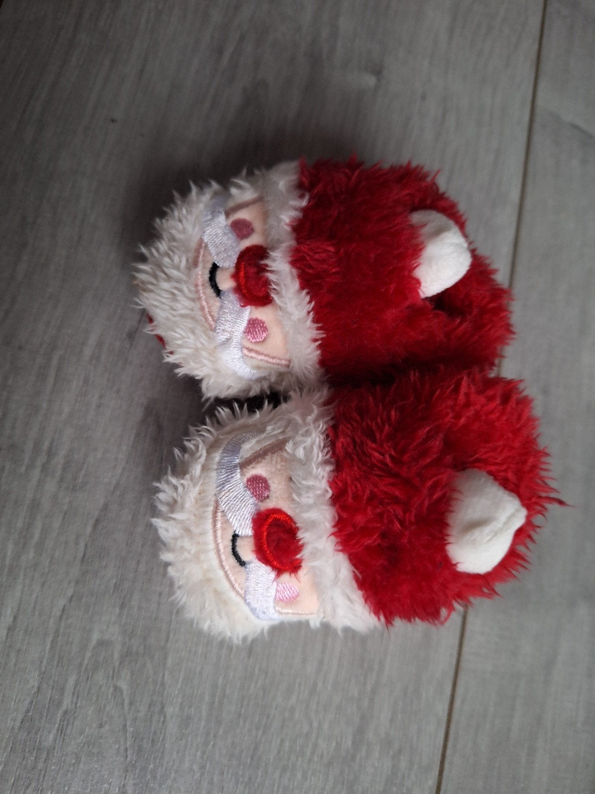 Leuke Kerstman baby slofjes, Ophalen of Verzenden
