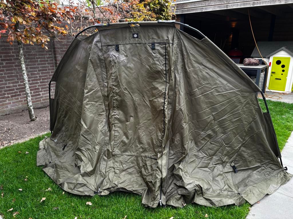 JRC Contact Bivvy 2-persoons karpertent, Caravans en Kamperen, Tenten, Ophalen, Gebruikt, Tot en met 2