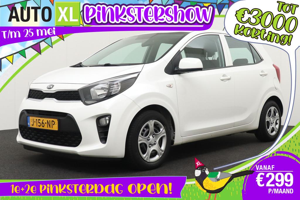 Kia Picanto 1.0 CVVT ComfortLine 5P. Airco Bluetooth Comfort, Voorwielaandrijving, Stof, Gebruikt, Start-stop-systeem