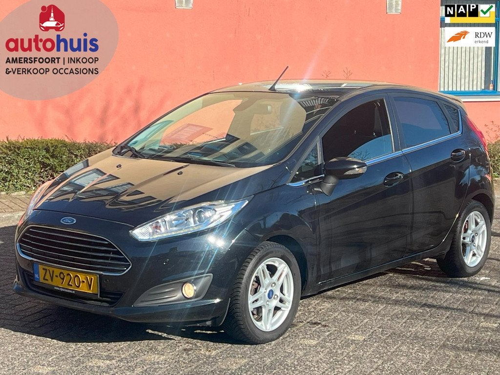 Ford Fiesta EcoBoost Titanium X Navigatie-Climaat control (I, Euro 5, Zwart, Bedrijf, Handgeschakeld