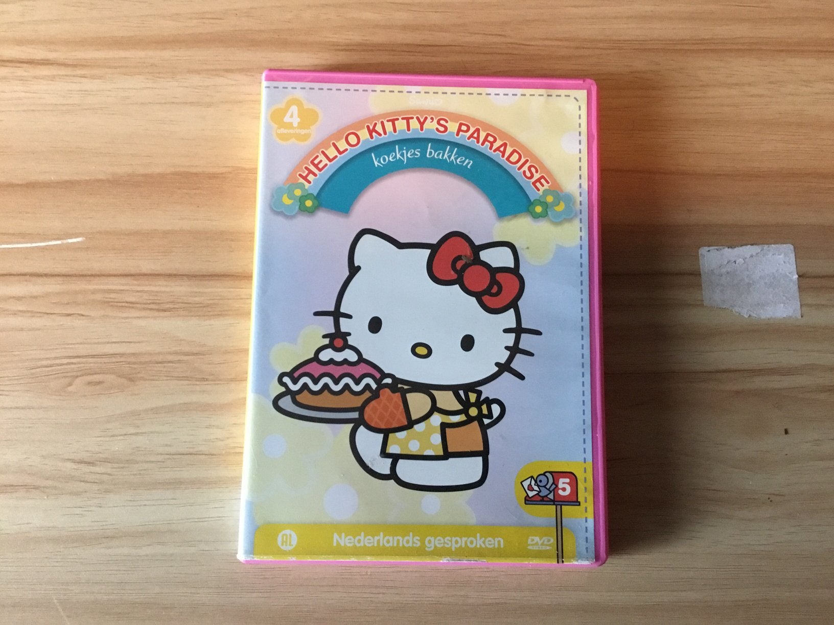 Dvd hello kitty, Alle leeftijden, Ophalen of Verzenden, Zo goed als nieuw