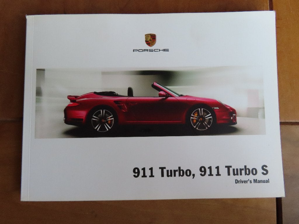Instructieboek Porsche 911 Turbo, 911 Turbo S +Cabrio 2010, Ophalen of Verzenden