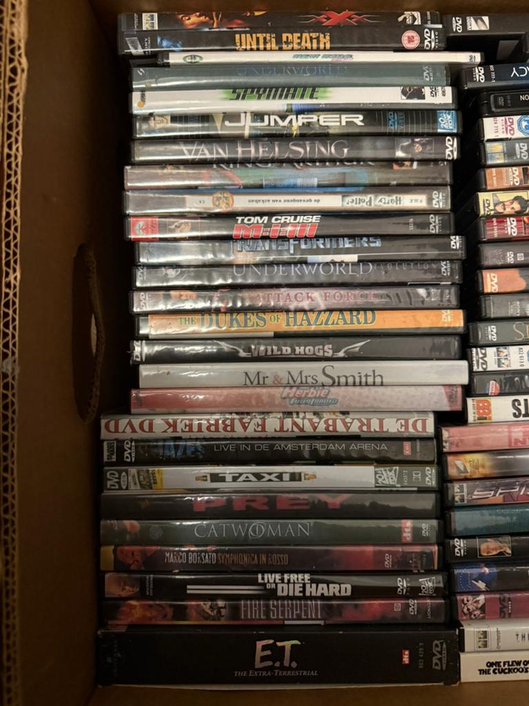 Verschillende films DVD, Alle leeftijden, Ophalen, Gebruikt