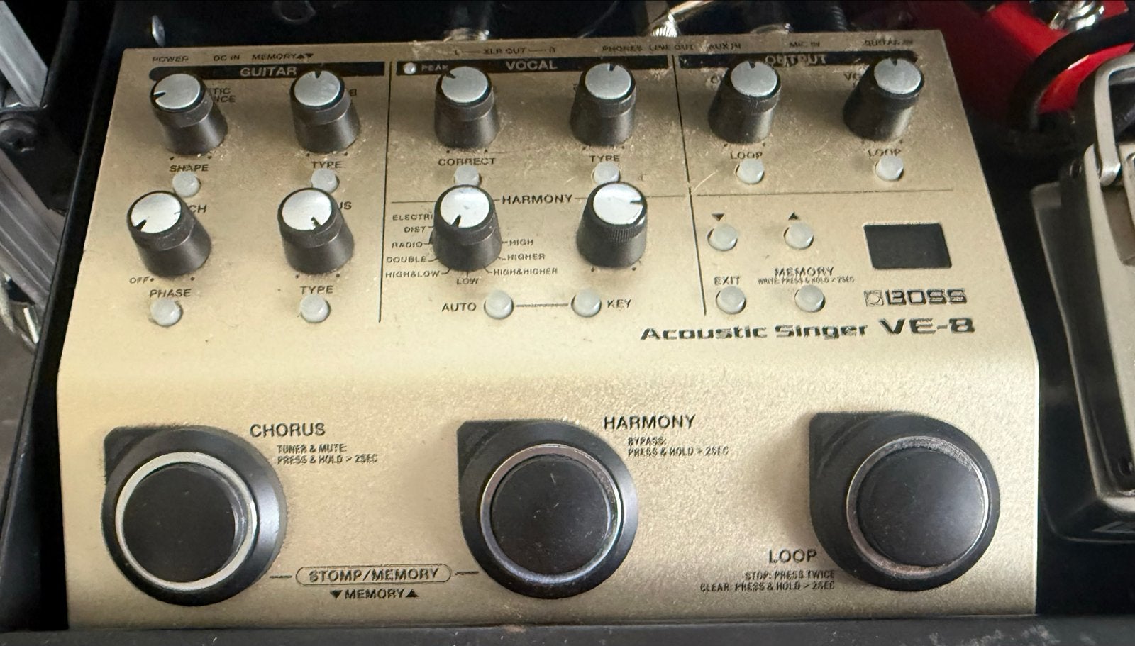 Boss VE-8 Acoustic Singer Vocal/Gitaar Processor, Muziek en Instrumenten, Ophalen of Verzenden, Zo goed als nieuw, Chorus