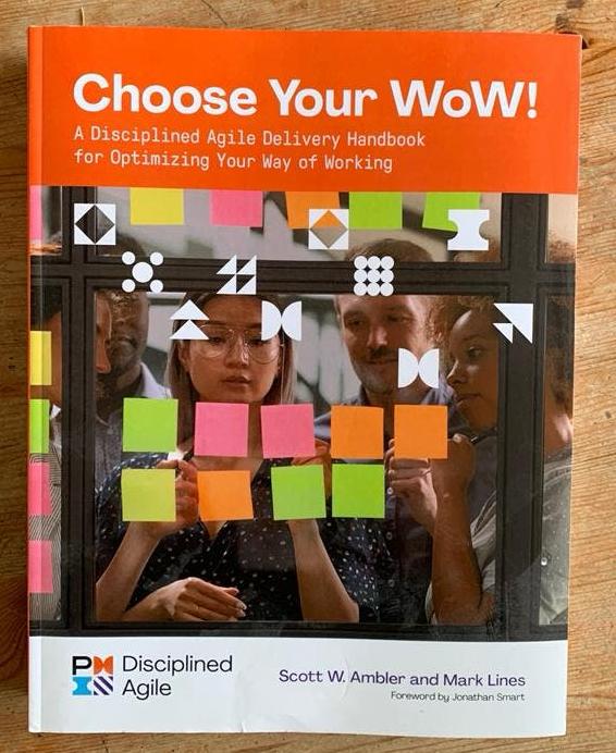 Agile handboek: Choose your WoW!, Ophalen of Verzenden, Zo goed als nieuw, Overige niveaus
