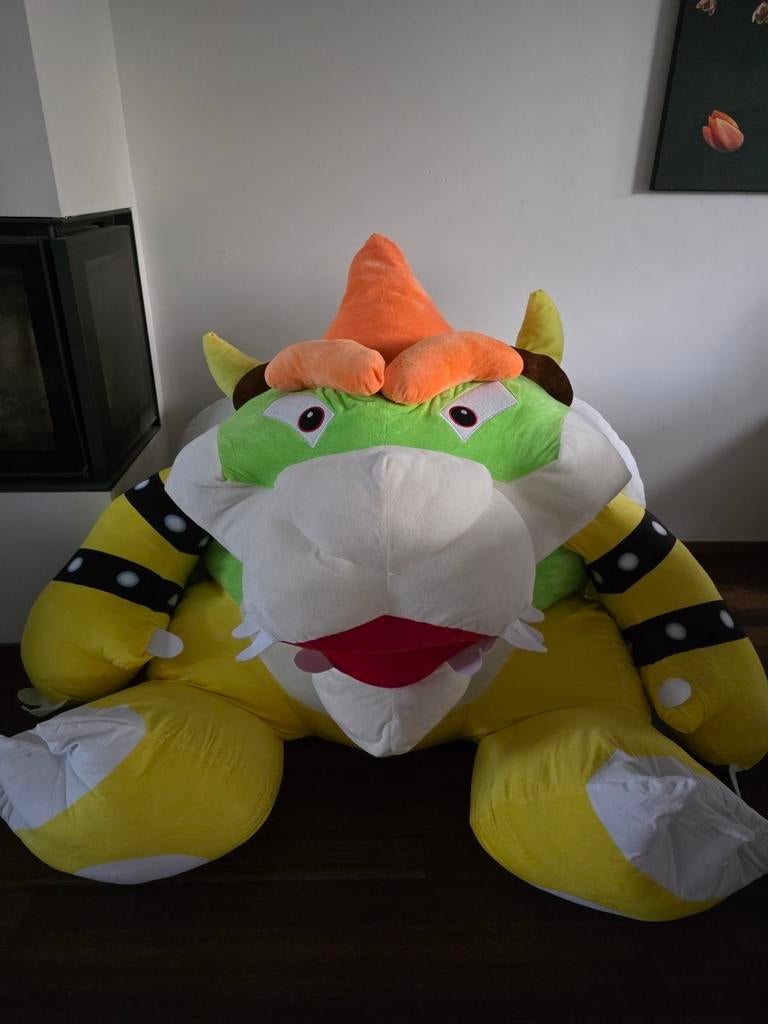Grote Bowser Knuffel XXL - Super Mario, Ophalen, Geel, Overige typen, Nieuw