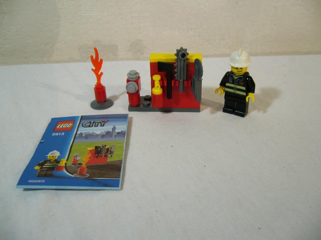 Lego City 5613 Firefighter, Ophalen of Verzenden, Complete set, City, Gebruikt