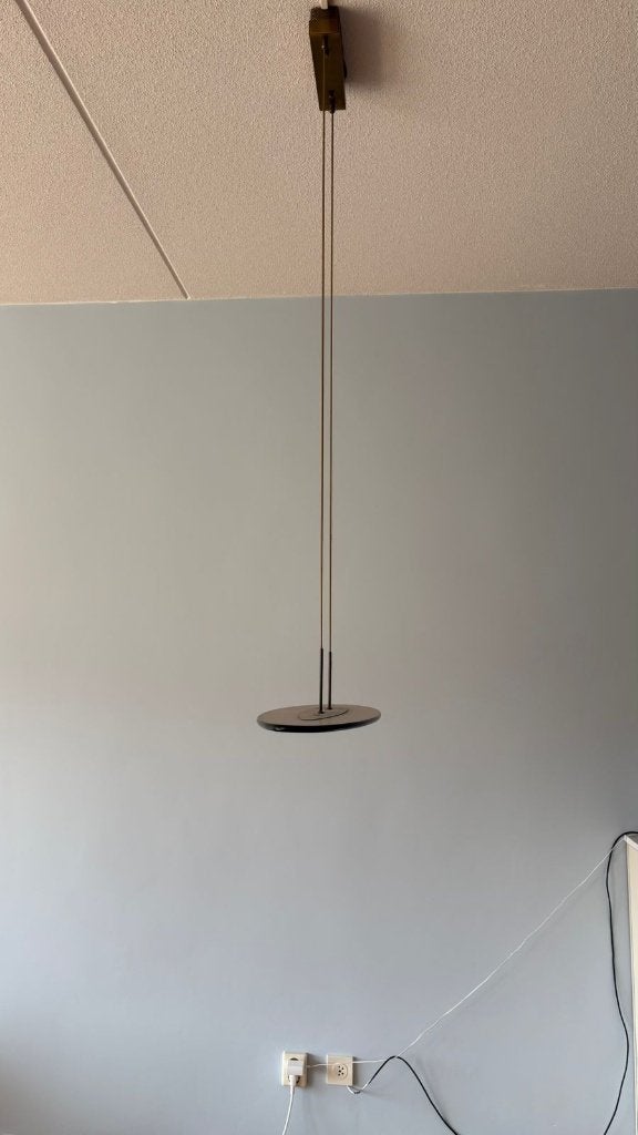 Ovale hanglamp, Ophalen, Gebruikt, Overige fittingen, Glas