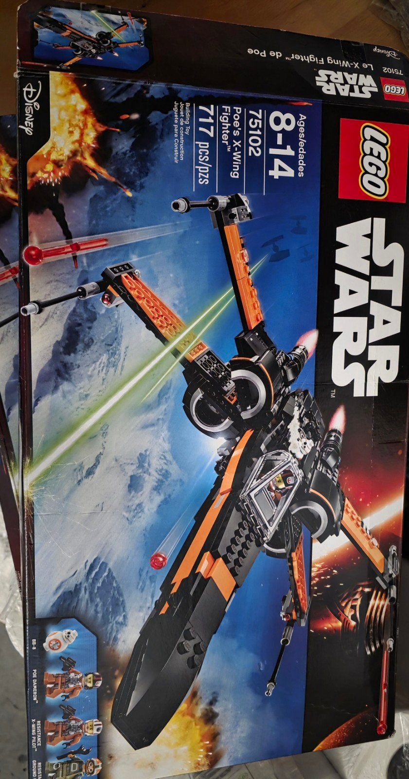 LEGO Starwars 75102 Poe's X-Wing Fighter, Verzenden, Zo goed als nieuw