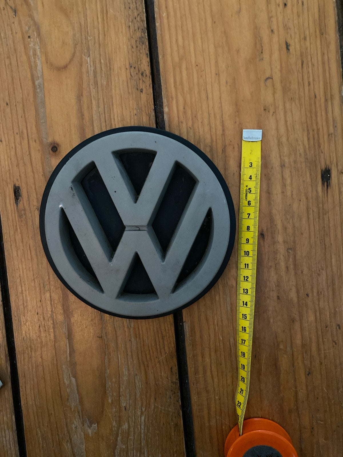 Volkswagen logo embleem - Gebruikt, Ophalen of Verzenden, Gebruikt, Volkswagen