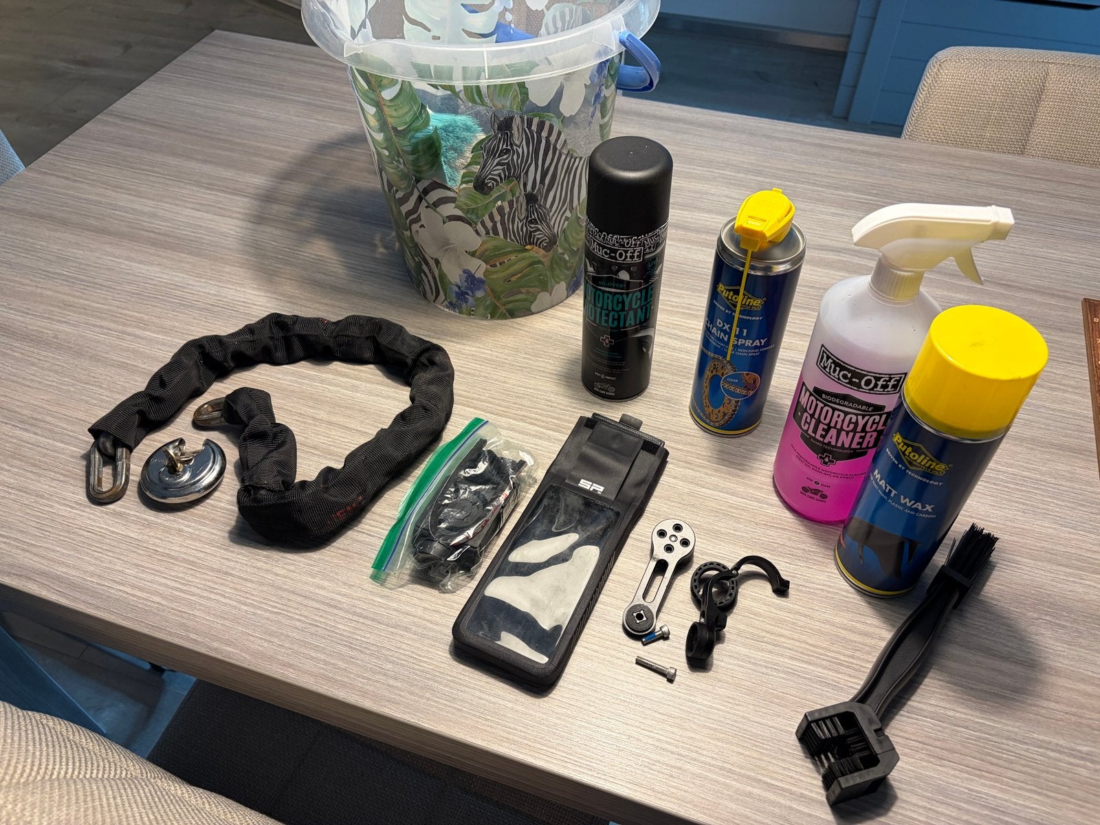 Motorfiets Accessoires & Onderhoudspakket, Ophalen of Verzenden, Zo goed als nieuw