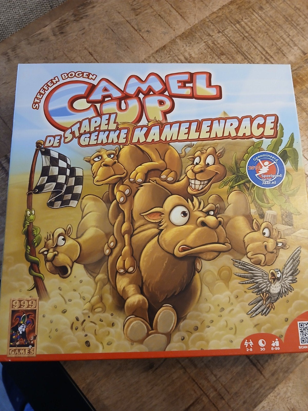 Camel Up bordspel, Hobby en Vrije tijd, Ophalen of Verzenden, Zo goed als nieuw
