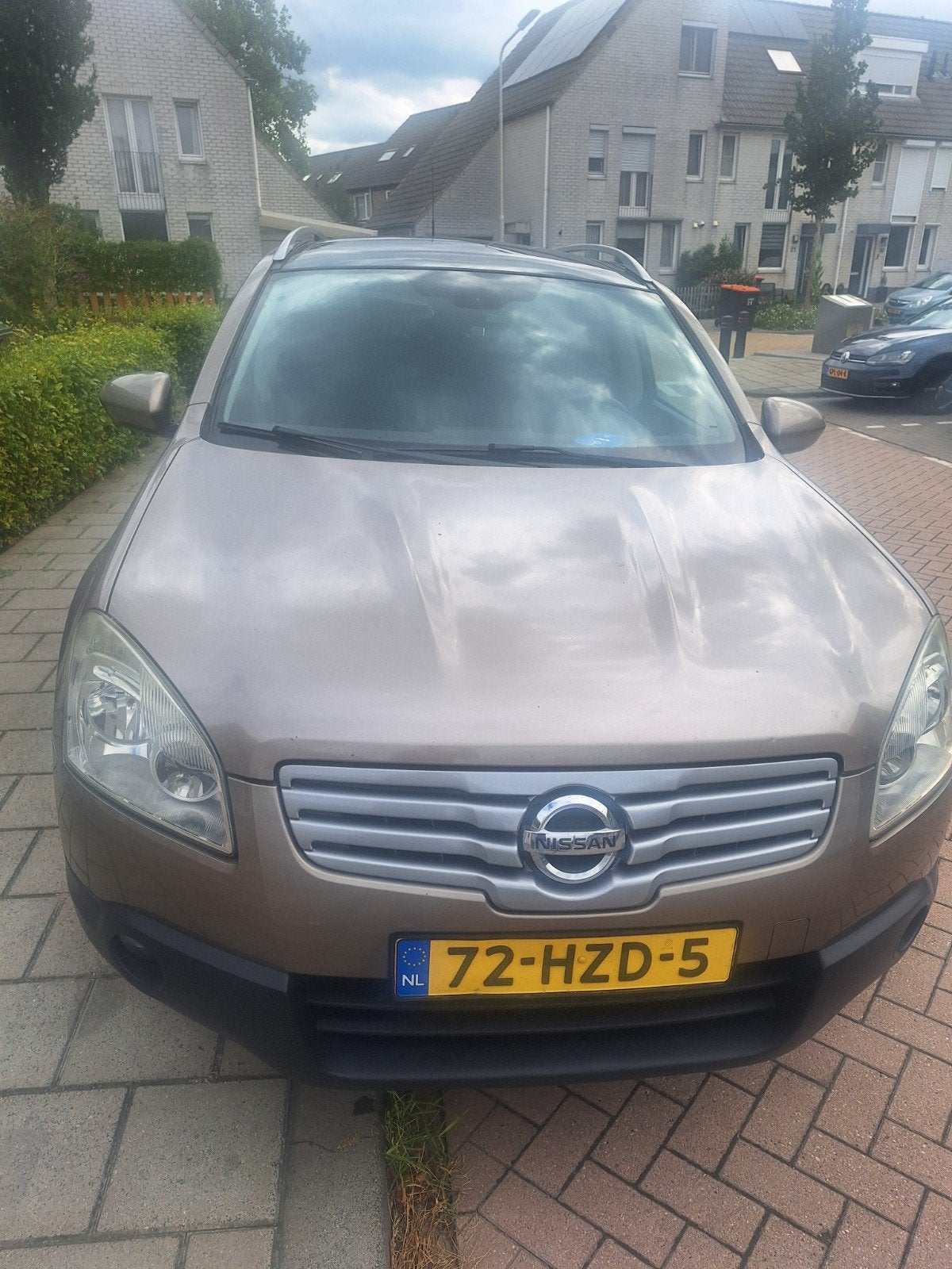 Nissan Qashqai+2 2.0 2WD 2009 Bruin, Auto's, Voorwielaandrijving, 4 cilinders, Bruin, 7 stoelen