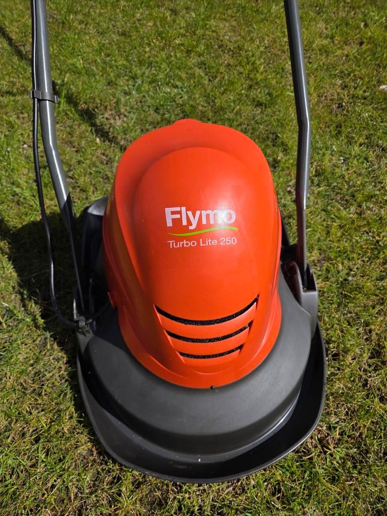 Flymo turbo lite 250, Ophalen