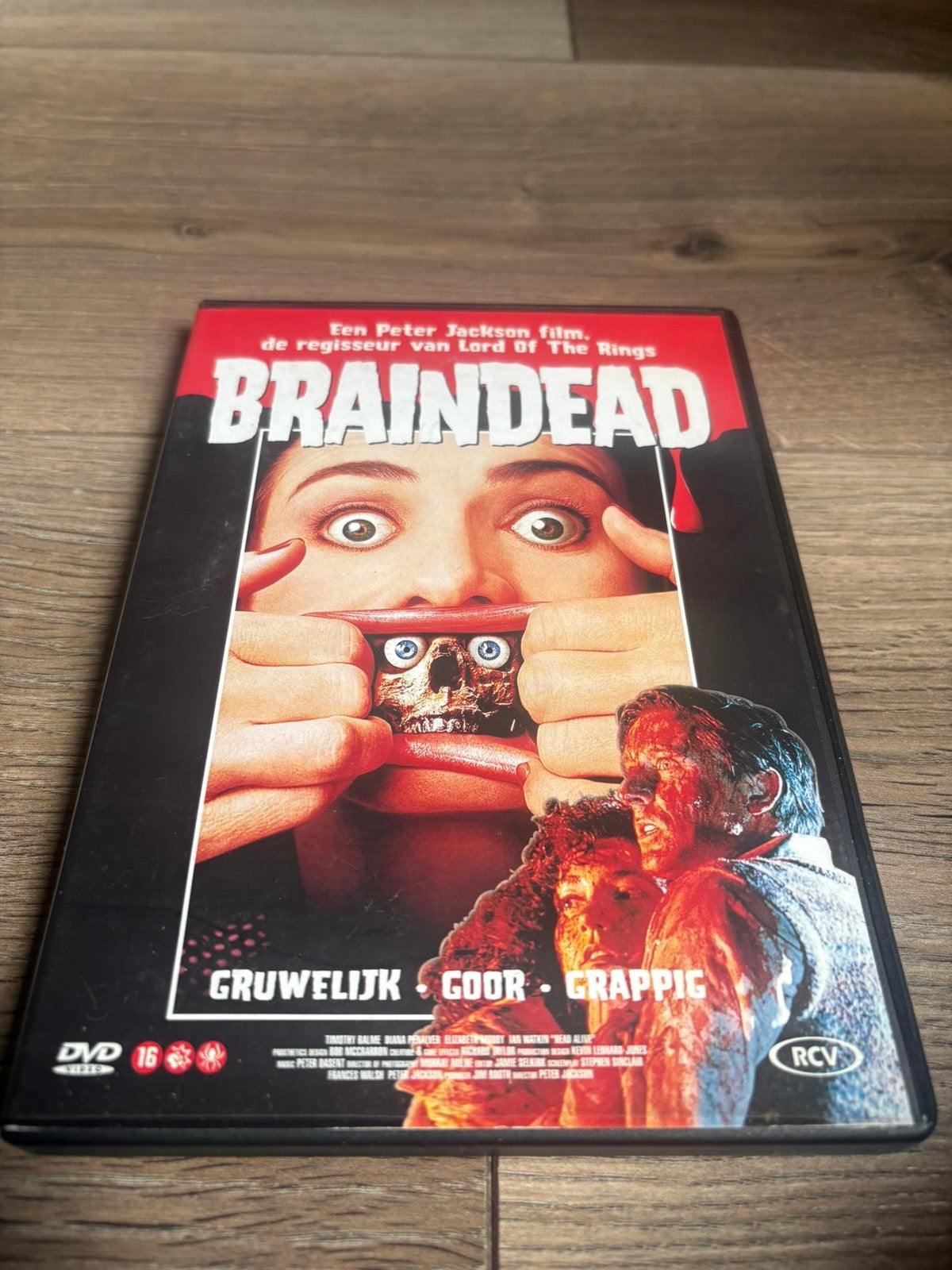 Braindead nederlandse uitgave van Peter Jackson, Alle leeftijden, Ophalen of Verzenden, Zo goed als nieuw, Overige genres