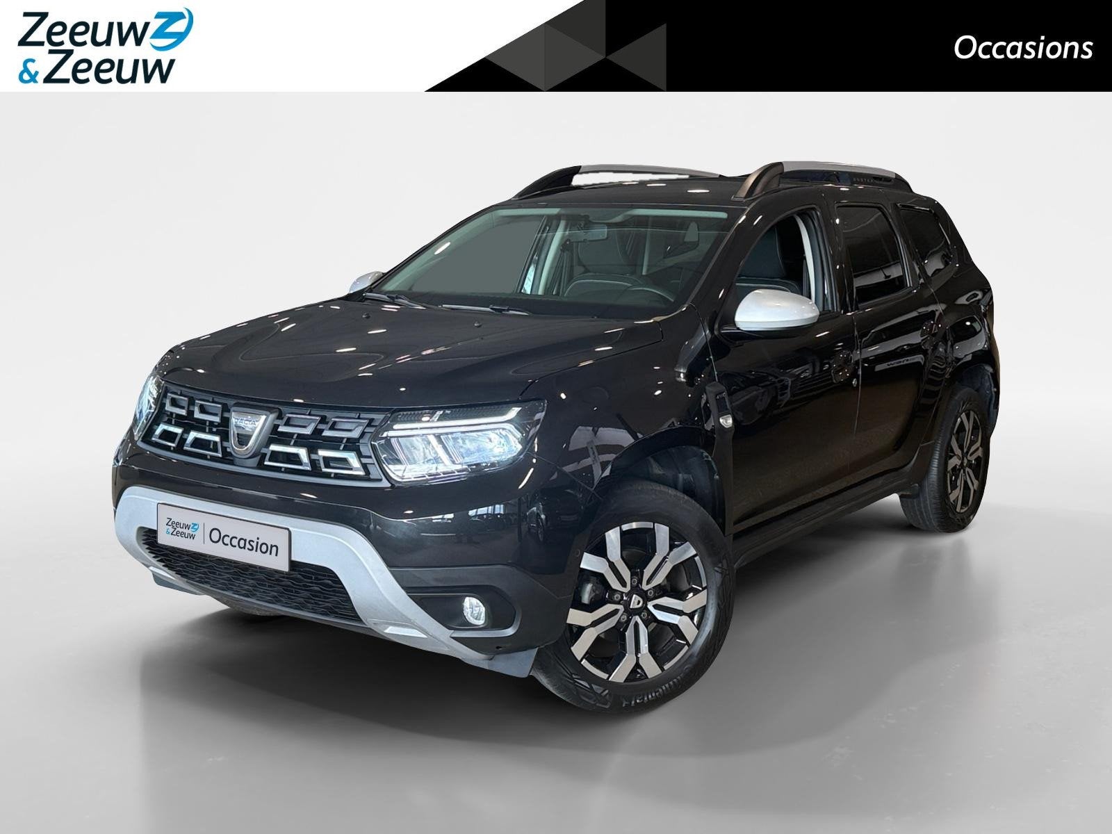 Dacia Duster 1.3 TCe Prestige *Navi+Camera*Climate*Trekhaak*, Auto's, Stof, Gebruikt, 4 cilinders, Zwart