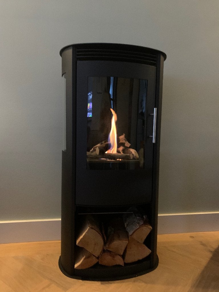 Bio ethanol kachel, Huis en Inrichting, Ophalen, Zo goed als nieuw, Vrijstaande haard, Overige soorten