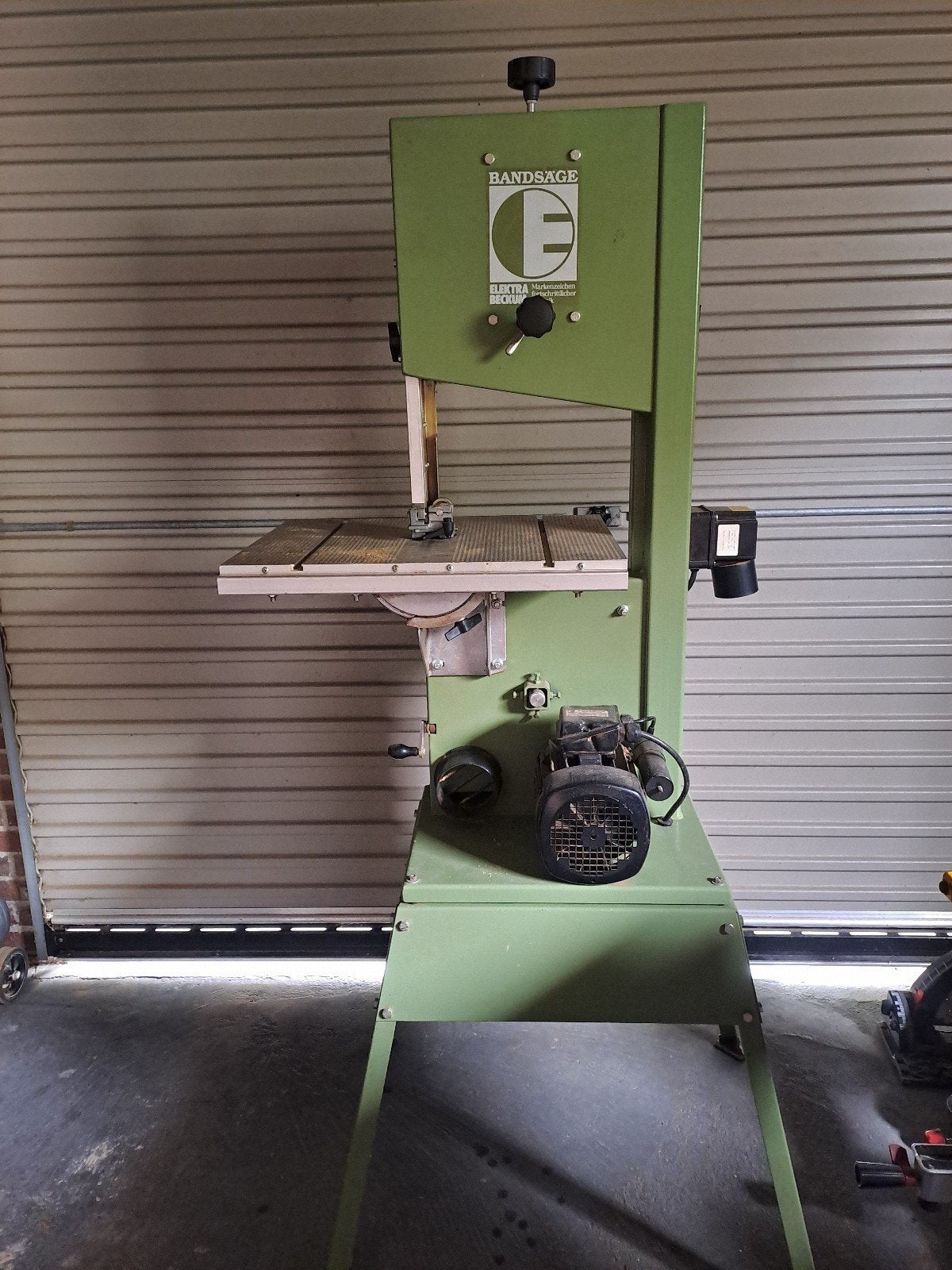 Elektra Beckum BAS 315/4 WN55 Lintzaag, Ophalen
