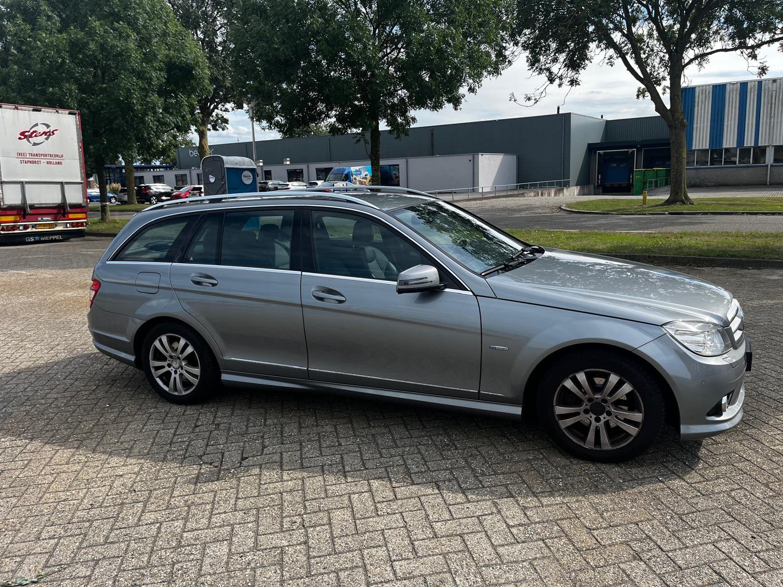Mercedes-Benz C-Klasse 1.8 C180 CGI Estate AVANGARDE, Auto's, Mercedes-Benz, Achterwielaandrijving, 1800 kg, Zwart, Handgeschakeld