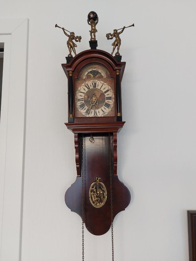 Friese staartklok, Ophalen