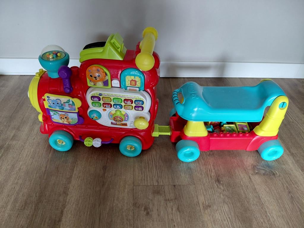 VTech Zoef Zoef Dieren Trein met Wagon, Ophalen, Gebruikt