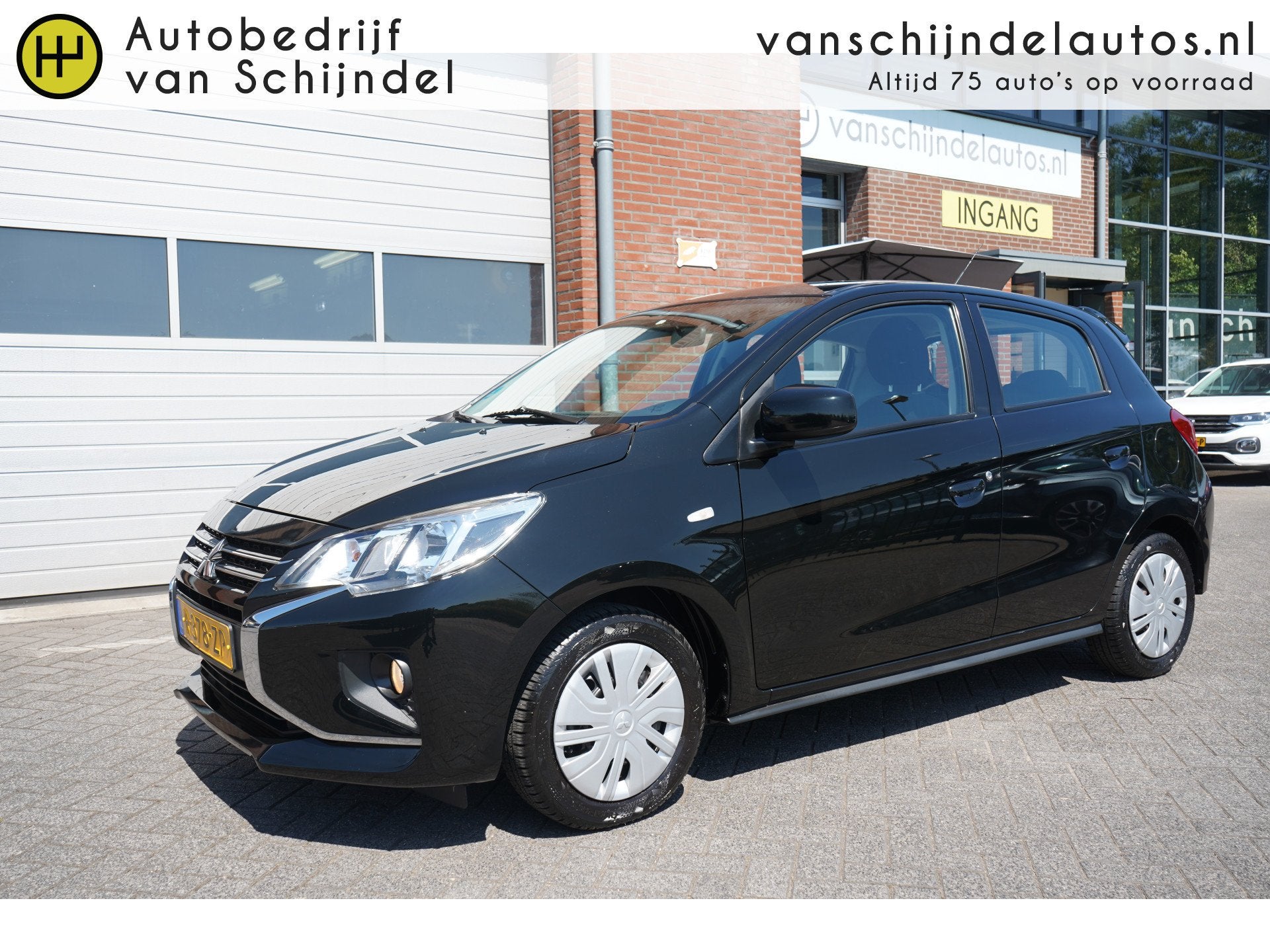 Mitsubishi Space Star 1.2 CONNECT+ 5 DEURS ORIGINEEL NEDERLA, Voorwielaandrijving, Stof, Gebruikt, 850 kg