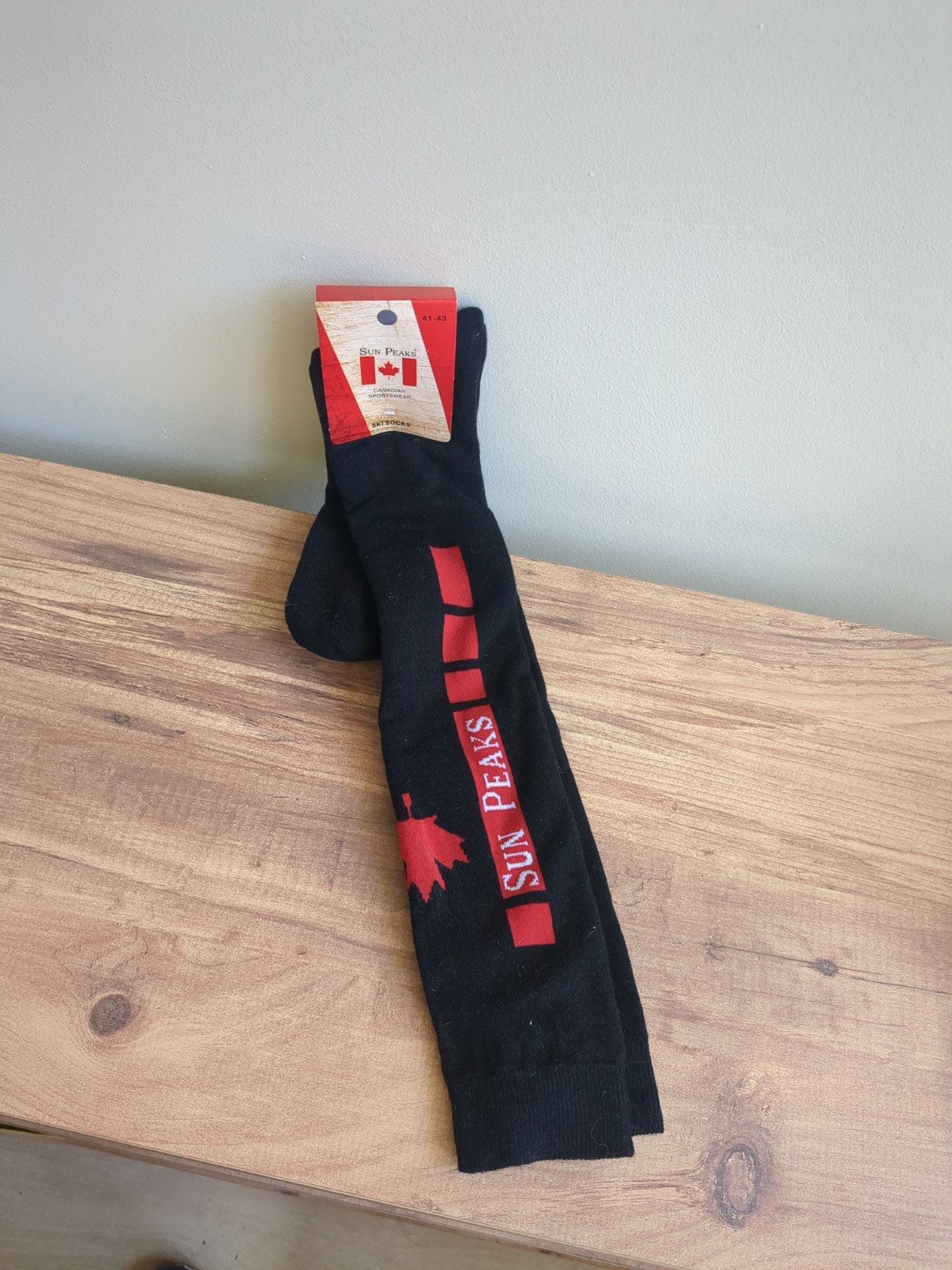 Skistokken - Sun Peaks -nieuw - mt 41-43, Ophalen of Verzenden, Nieuw, Zwart, Sokken en Kniesokken