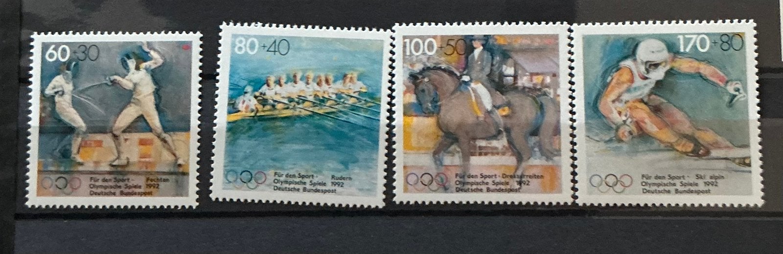 DUITSLAND NRS. 1592/95, Ophalen of Verzenden, 1990 tot heden, Postfris