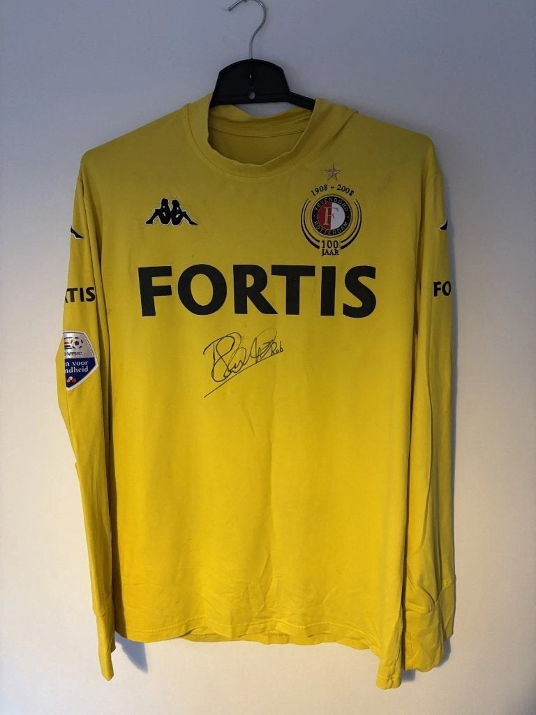 Feyenoord Holland matchworn gesigneerd voetbalshirt trikot, Ophalen of Verzenden, Zo goed als nieuw, Feyenoord, Shirt